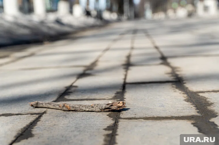 Тротуар удалось расширить за счет пешеходной зоны (архивное фото) 