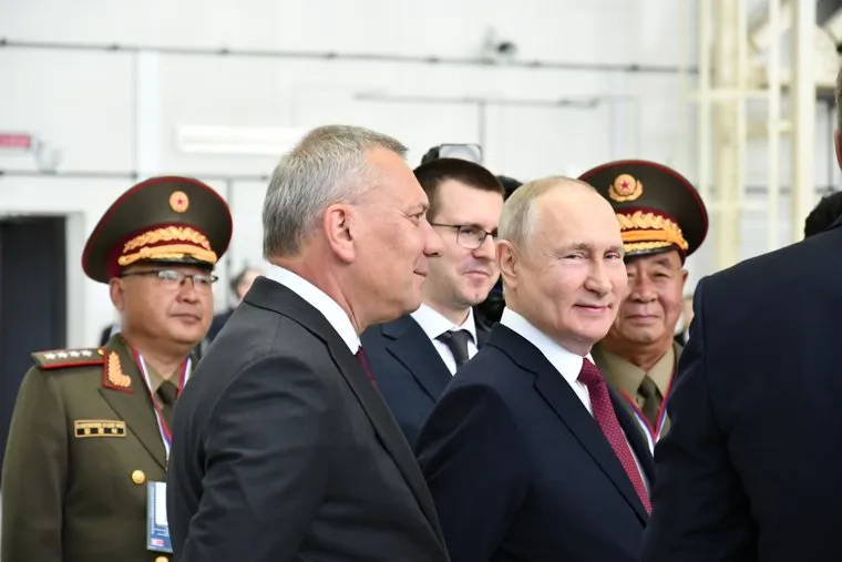 Встреча Владимира Путина и Ким Чен Ына. Космодром Восточный. Благовещенск.