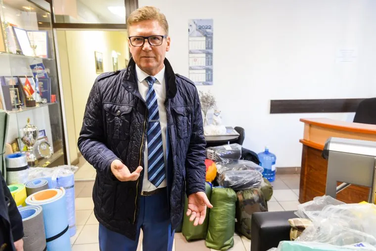 Сбор спальных мешков и туристических ковриков для мобилизованных южноуральцев. Челябинск