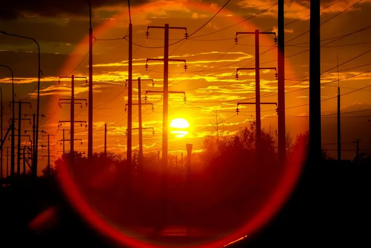 Вечер. Тюмень