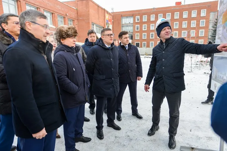 Министр науки и высшего образованияВалерий Фальков  в Челябинске. Челябинск 