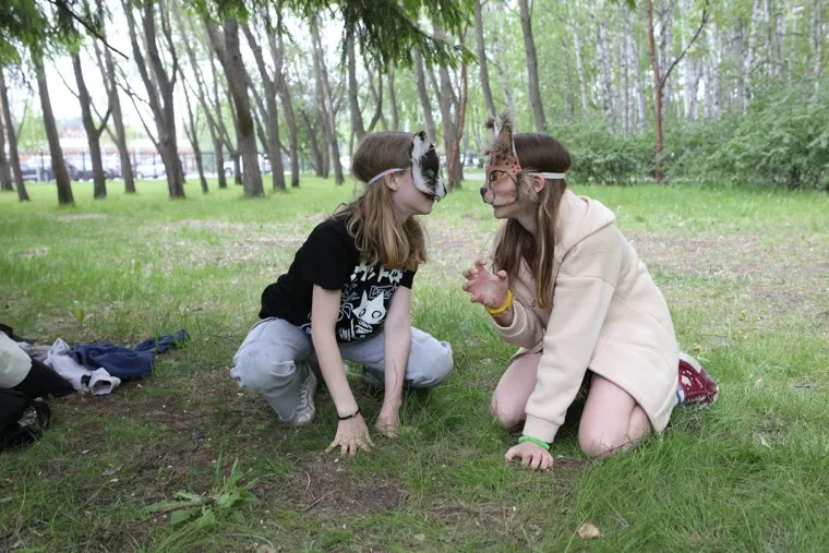 Дети-квадроберы организовали сходку в Березовой роще