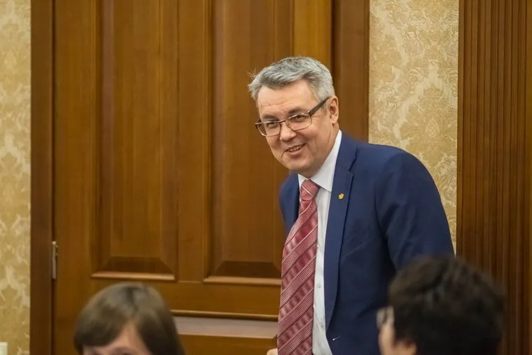 Итоговая пресс-конференция губернатора Владимира Якушева. 2015 год. Тюмень