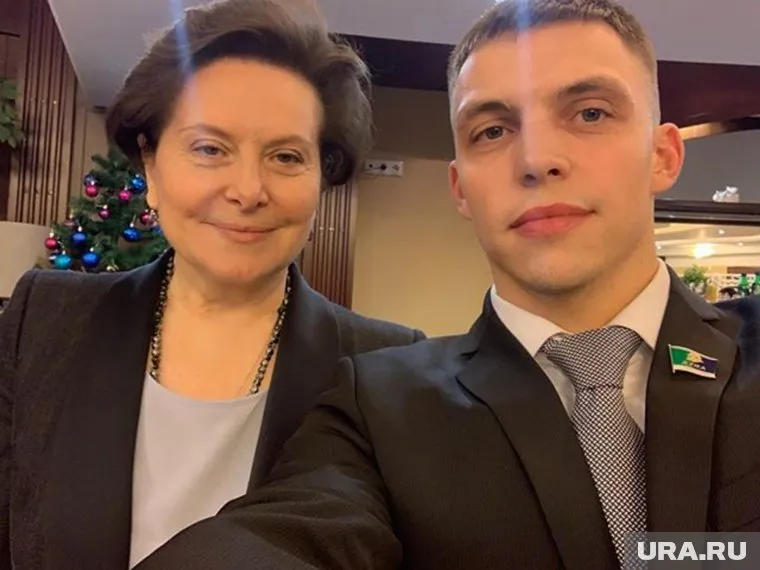 Молодой мэр в компании с губернатором ХМАО Натальей Комаровой