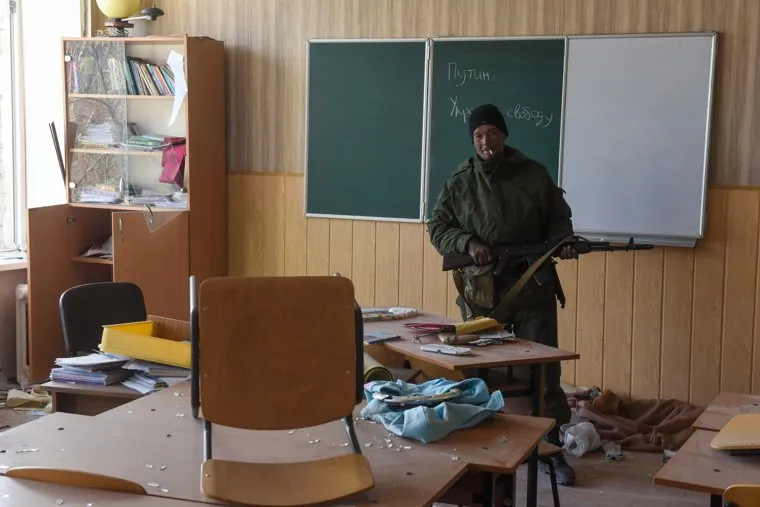 Обстановка в Мариуполе после освобождения района города от ВСУ. Украина