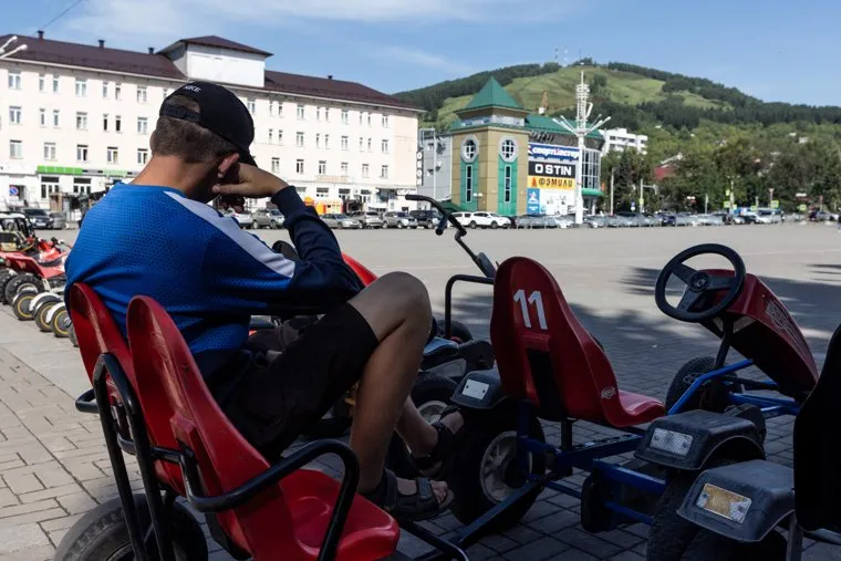 Горно-Алтайск, виды города. Горно-Алтайск