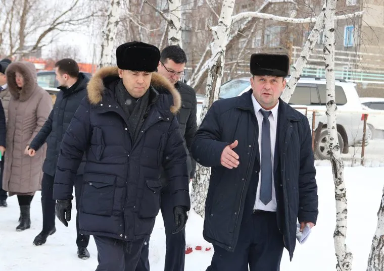 Визит губернатора Курганской области  Шумкова Вадима в Петуховский район. Курган