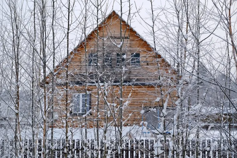 Деревенские пейзажи. Зима