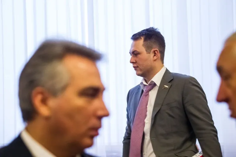 Первое в 2017 году заседание Тюменской областной думы. Тюмень, трубин глеб