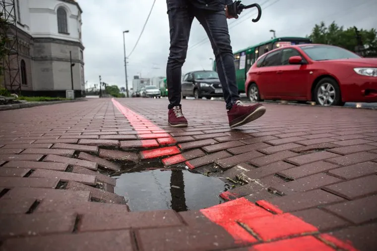 Центральные улицы города за месяц до международной выставки ИННОПРОМ-2019. Екатеринбург
