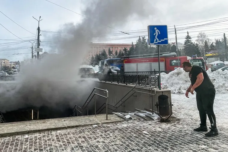Взрыв в подземном пешеходном переходе. Челябинск 