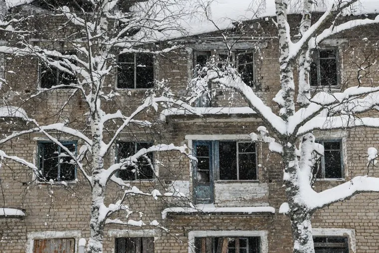 Поселок Юбилейный и окрестности. Пермский край