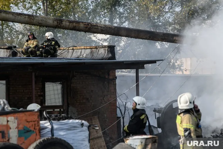 Причина пожара в Златоусте устанавливается
