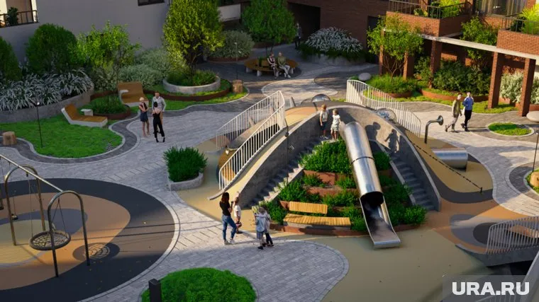 Концептуальный двор появится в ЖК класса комфорт-плюс «Никитин»