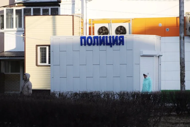 Новые полицейские будки. Курган