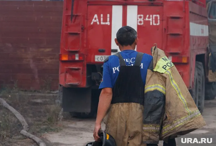 Пожарным удалось ликвидировать открытое горение