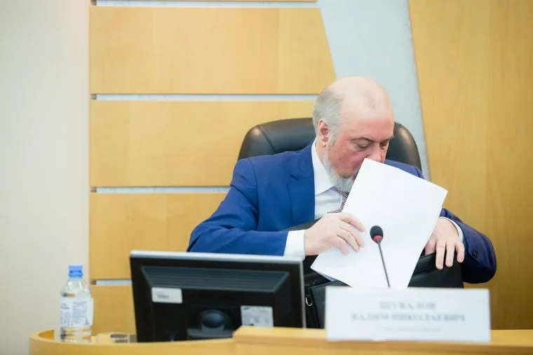 Отчет Главы города Шувалова  в Думе. Сургут, Шувалов Вадим
