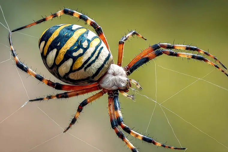 Необычного паука-осу заметили курганцы (архивное фото)