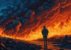 ВСУ поджигают свои позиции в ЛНР