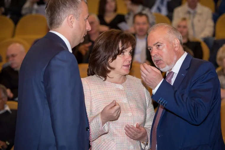 Деловая конференция "Агломерация" в рамках празднования Дня Строителя. Сургут, красноярова надежда, Шувалов Вадим, жердев алексей