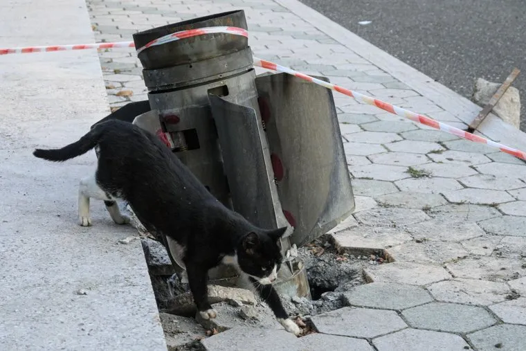 Город Шуши после обстрелов ВС Азербайджана. Нагорный Карабах