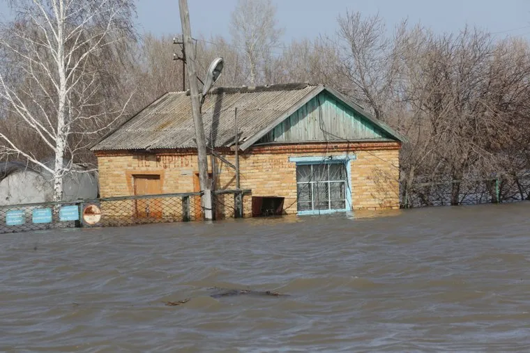 Паводок в Больших Ярках. Казанский район , половодье, ишим, паводок, наводнение, потоп, река, разлив