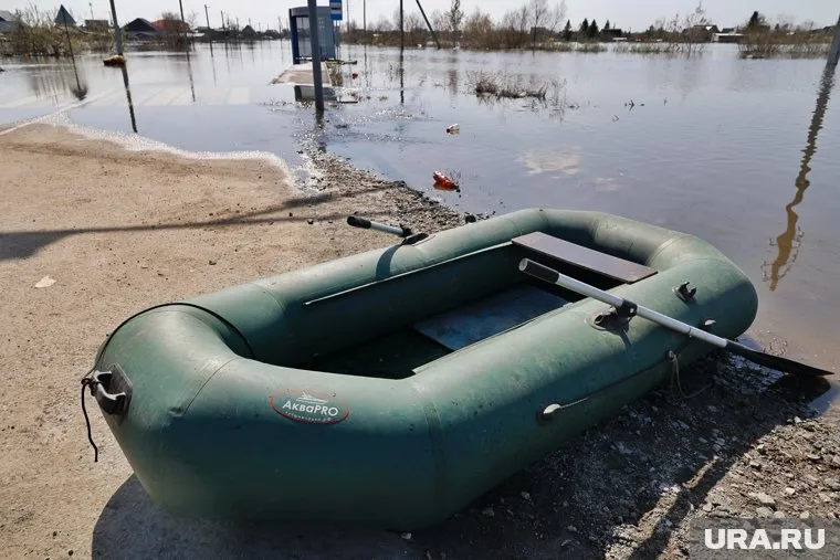 В реке Тобол у Кургана понизился уровень воды