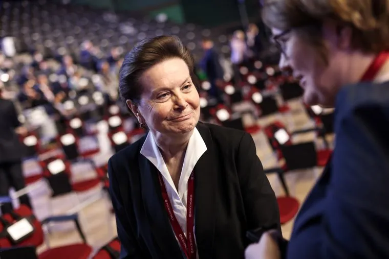 Сбор гостей на пленарное заседание Питерского международного экономического форума (ПМЭФ 2022). Санкт-Петербург