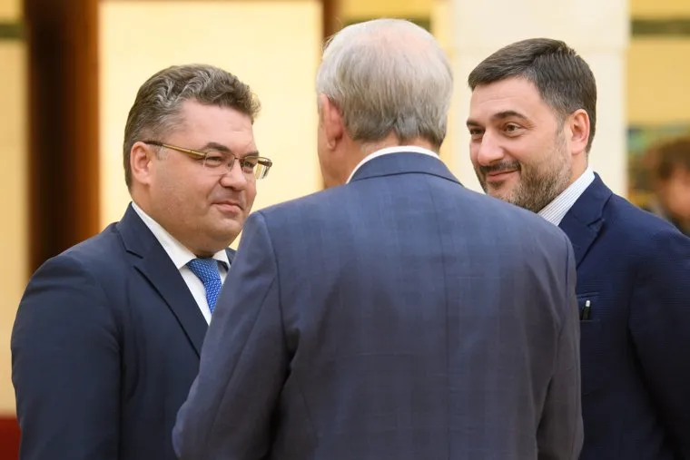 Заседание общественной палаты Свердловской области. Екатеринбург, левин александр, третьяков антон, ханин александр