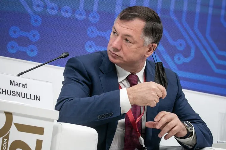 ПМЭФ-2021. Первый день, Марат Хуснуллин. Санкт-Петербург