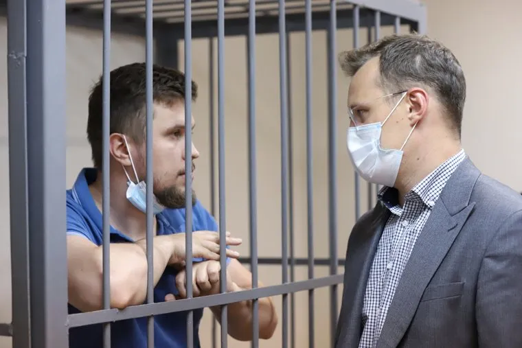 Судебное заседание по делу Всеволода Могучева, пресс-секретаря экс-схиигумена Сергия. Екатеринбург