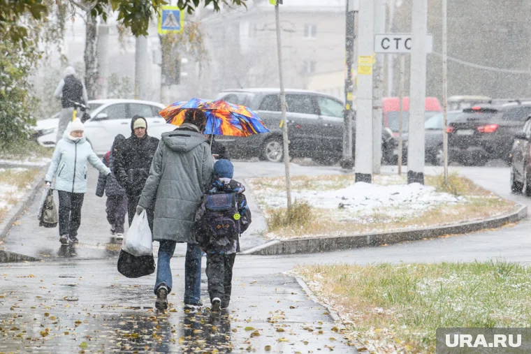 В Кургане и Шадринске обещали снег