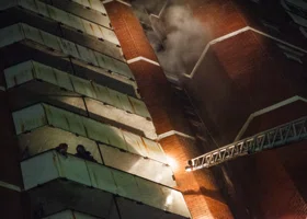 В ХМАО из горящей многоэтажки эвакуировано более 50 человек