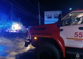 Челябинка погибла на пожаре в Троицке