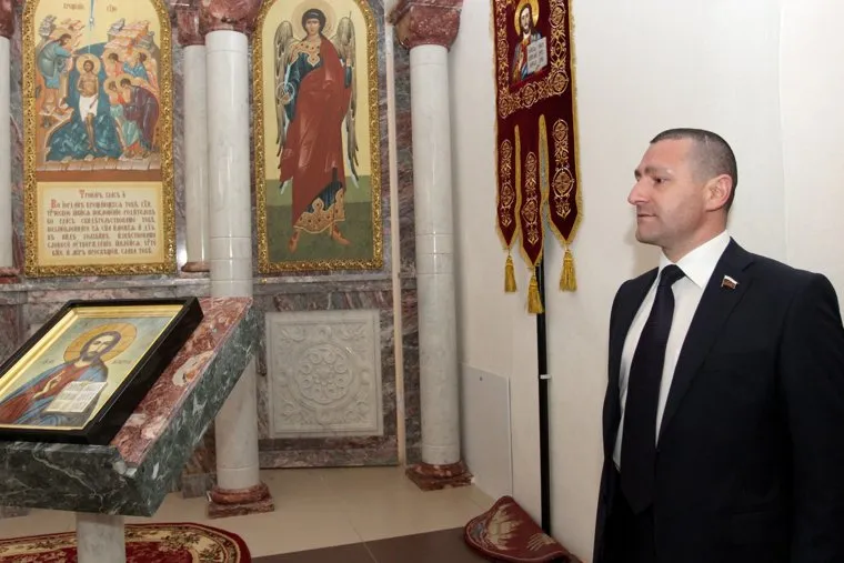 Освящение Богоявленского храмаКурган