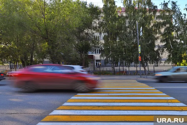 ДТП произошло на пешеходном переходе