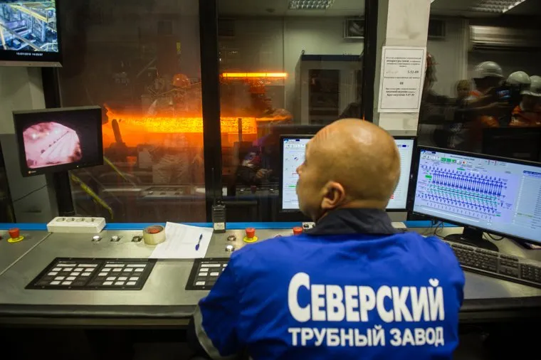 Северский трубный завод. Полевской, тмк, северский трубный завод, диспетчерская, трубопрокатный цех