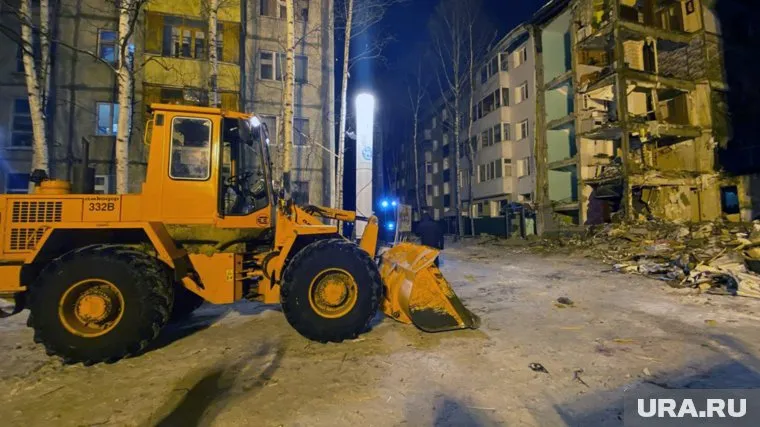 Взрыв газа в декабре 2022 года разрушил целый подъезд пятиэтажки