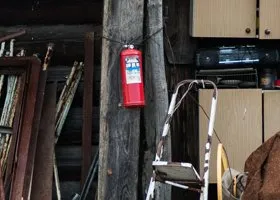 В Курганской области едва не сгорел проблемный дом детей-сирот