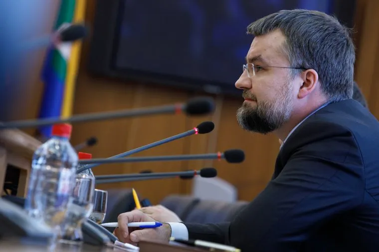 Заседание гордумы, рассмотрение предложения изменения границ районов города. Екатеринбург.