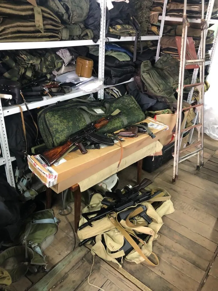 Конфискованные бронежилеты. Екатеринбург