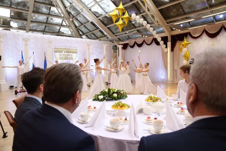 Церемония награждения спортивной элиты. (Необр.) Нижневартовск