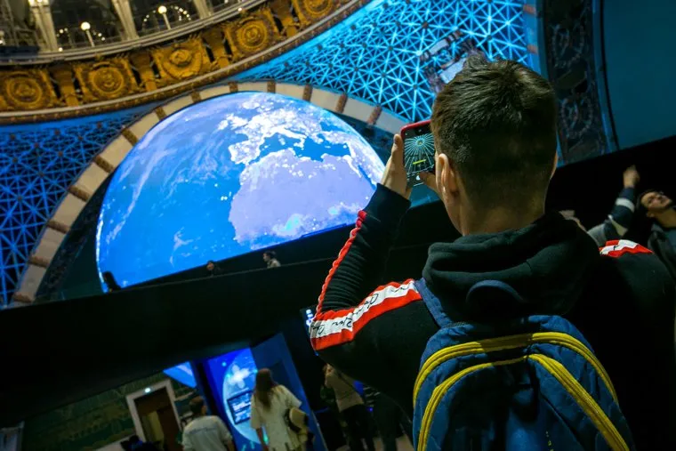 Павильон "Космос" ВДНХ. Москва