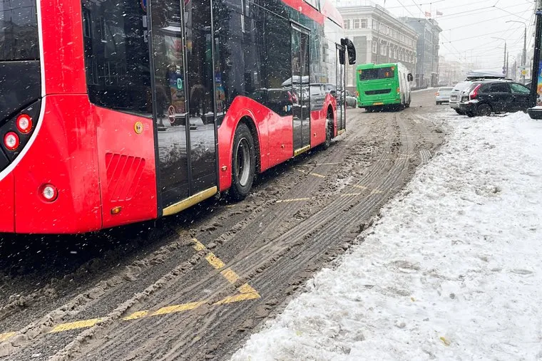 Снегопад. Челябинская область