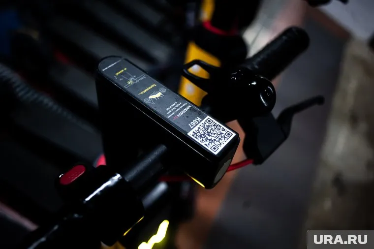 Самокат был поставлен на зарядку на ночь