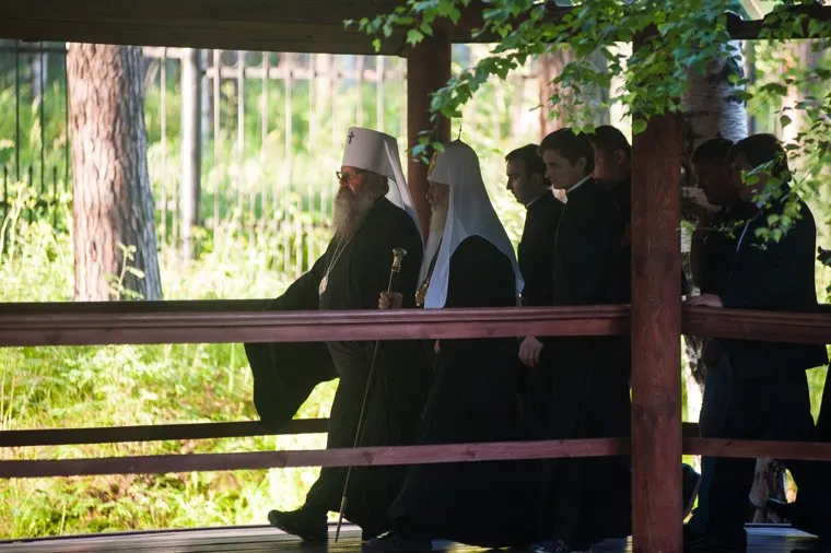 Крестный ход, приуроченный к 100-летию со дня убийства царской семьи. Екатеринбург 