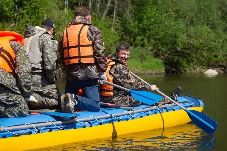 Сплав Игоря Холманских по Чусовой. Слобода