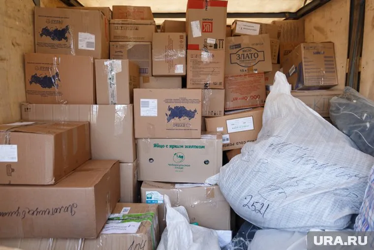 Курганцы готовятся к отправке гуманитарного груза на фронт