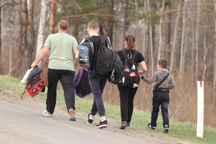 Горят леса. Село Иковка