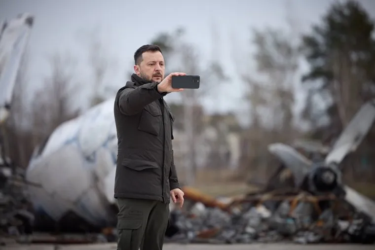 Владимир Зеленский. stock